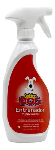 Liquido Entrenador Perros Con Atomizador Golden Dog 500 Ml