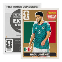 Extra Stickers Originales Panini Mundial 2026 A Elegir Raúl Jiménez Bronce 2026