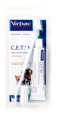 Pasta De Dientes Perro Gato Virbac C.e.t Menta Incluye Cepillo 70g