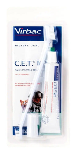 Pasta De Dientes Perro Gato Virbac C.e.t Menta Incluye Cepillo 70g