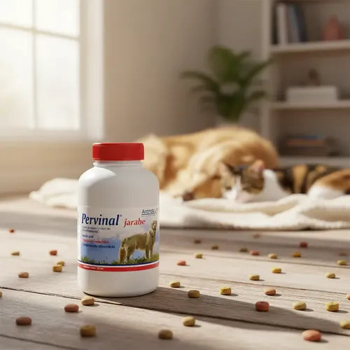 Aranda Pervinal Viatminas, Minerales Perros Y Gatos 250ml