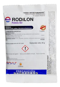 Rodilon Pellets Sd Caja 40 Sobres 25g Raton Rodenticida Envu