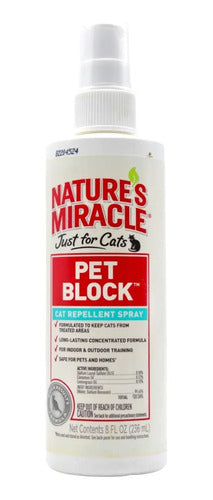 Spray Entrenador Just For Cat Pet Block Cat Repellent