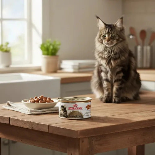 Alimento Humedo Lata Royal Canin Para Gato Maine Coon 85gr