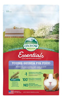 Oxbow Essentials Alimento Cuyos Jóvenes 2.2kg Con Heno De Alfalfa