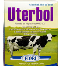 Uterbol Desinflamatorio 50 Bolos Uterinos Fiori