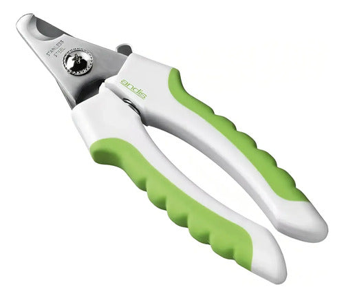 Corta Uñas Para Mascotas Premium Andis Ideal Para Perros Gatos Y Aves Acero Inoxidable - Seguro Y Profesional Para Tus Mascotas Verde Lima Mediano