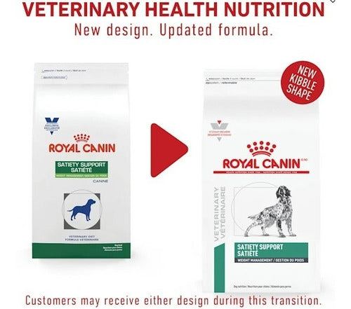 Alimento Royal Canin Veterinary Diet Canine Satiety Support Para Perro Adulto Todos Los Tamaños Sabor Mix En Bolsa De 3.5kg