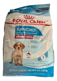 Medium Puppy Moyen Chiot 15.90kilos Royal Canin