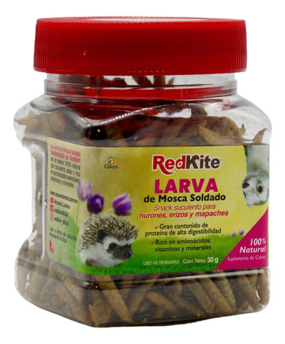 Redkite Larvas De Mosca Solsado Snack Huron Erizo Mapache
