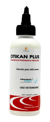 Otikan Plus Solucion Otitis Severa Perros Santgar 120 Ml