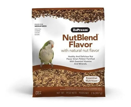 Alimento Zupreem Nutblend Sabor Natural Para Loros 907 G