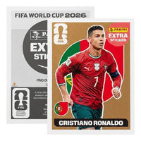 Extra Stickers Originales Panini Mundial 2026 A Elegir Cristiano Ronaldo Bronce 2026