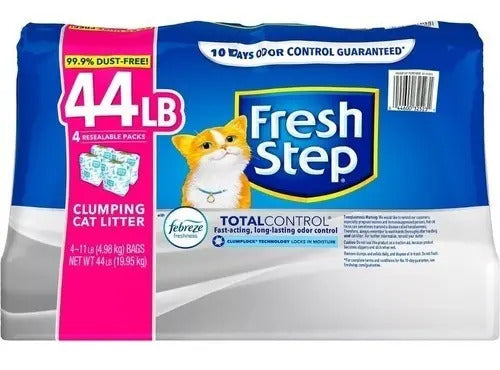 Arena Para Gatos Fresh Step 19.95 Kg 44 Lb Anti Olores