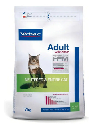 Alimento Virbac Adult Salmón Neutered & Entire De 7 Kg