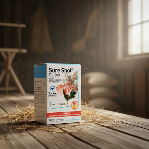 Sure Shot Vitaminas Energizantes Para Gallos 50 Tab Tornel