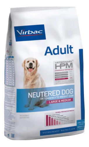 Alimento Virbac Hpm Adult Dog Neutered Large & Medium 12 Kg