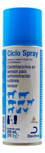 Ciclo Spray 200 Ml Dechra Uso Veterinario