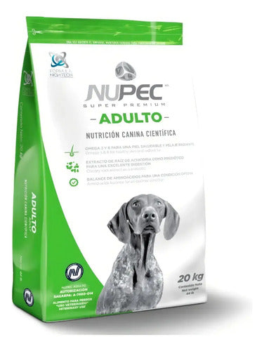 Croquetas Nupec Adulto Raza Grande Y Mediana 20kg