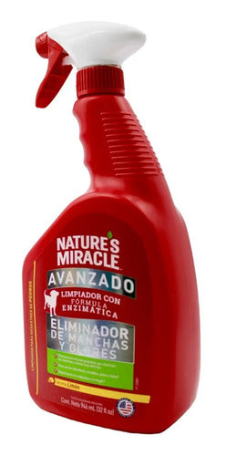 Eliminador De Manchas Y Olores Natures Miracle 946ml Mascota