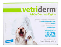Vetriderm Jabon Dermatologico En Barra 100 Gramos