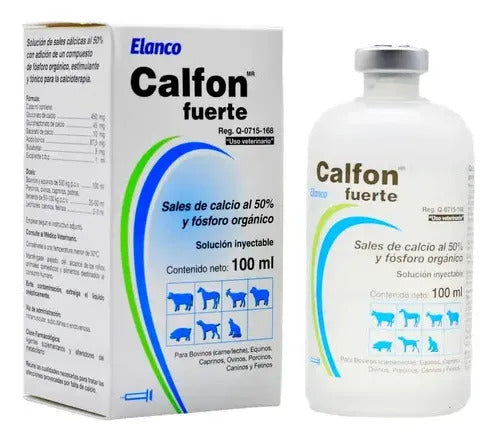 Calfon Fuerte Suplemento Sales De Calcio 100 Ml