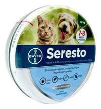 Seresto Collar Antipulgas Y Antigarrapatas Gatos Perros 8kg Gris