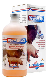 Vitamina Ade Biofarmex De 500 Ml
