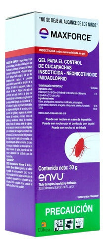 Paquete De 3 Maxforce Gel Max Force 30 Gr Envu