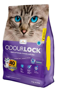 Arena Odourlock Aglutinante Para Gato Lavanda 11.35 Kg