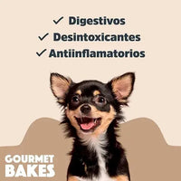 Galletas Para Perros Gourmet Bakes Pay De Manzana 150 Gramos