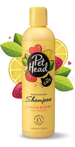 Pet Head Shampoo Felin' Good Lemonberry Para Gato 300 Ml Lemonberry