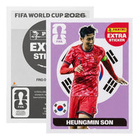 Extra Stickers Originales Panini Mundial 2026 A Elegir Heungmin Son Morado 2026
