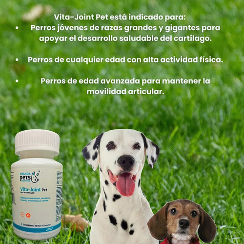 Vitajoint Pet Multivitaminico Para Perros 50 Tabletas