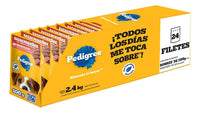 Pedigree - Sobres Para Perro, Raza Pequeña, Sabor Res En Filetes, Con Ingredientes Naturales, Proteínas Y Fibra, 24 Sobres, 100g C/u