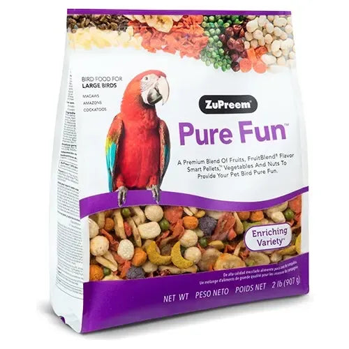 Zupreem Alimento Para Loro Grande Pure Fune 907 Gramos