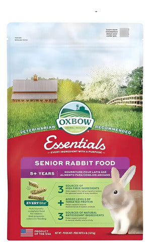 Alimento Oxbow Essentials Para Conejo Senior 1.82 Kg 4 Lb