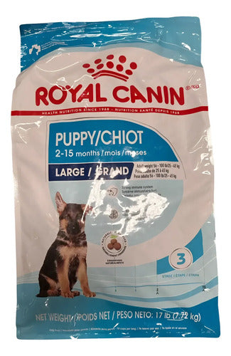 Puppy Chiot 2 A 15 Meses Large Royal Canin 7.72kg