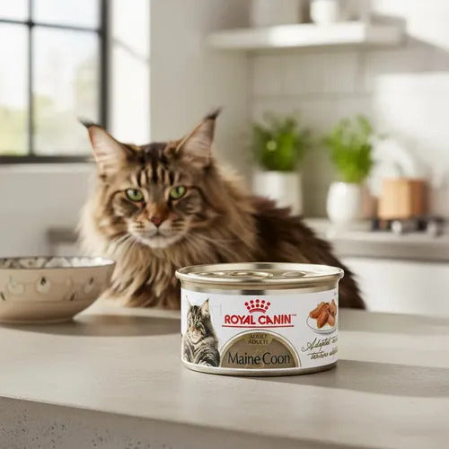 Alimento Humedo Lata Royal Canin Para Gato Maine Coon 85gr