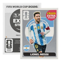 Extra Stickers Originales Panini Mundial 2026 A Elegir Lionel Messi Plata 2026