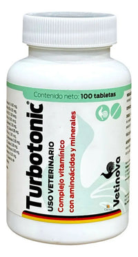 Turbotonic Complejo Vitaminico Aves Vetinova 100 Tabletas