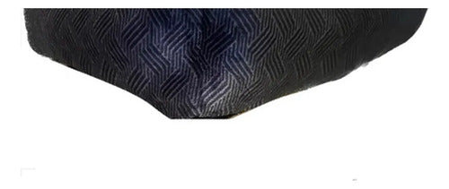 Cama Dmc Cozy Pet Extra Comfort Para Mascotas Con Estampado Gris Negro/gris