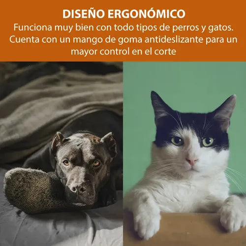 Corta Uñas Para Mascotas Premium Andis Ideal Para Perros Gatos Y Aves Acero Inoxidable - Seguro Y Profesional Para Tus Mascotas Verde Lima Mediano