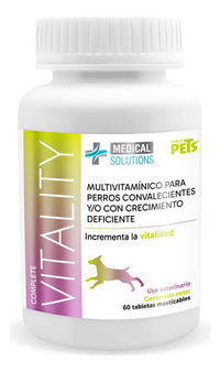 Ms - Complete Vitality Vitaminas Para Perros (60 Tabletas)