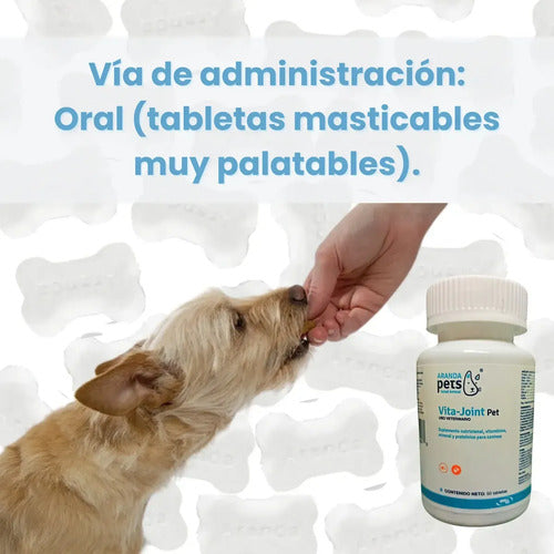 Vitajoint Pet Multivitaminico Para Perros 50 Tabletas
