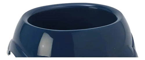 Plato Para Mascotas Smarty Bowl Chico 315 Ml Azul