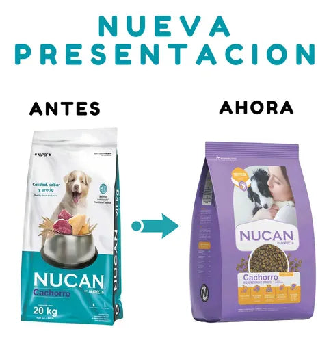Alimento Seco Nucan Para Perro Cachorro Sabor Mix Bolsa 20 Kg