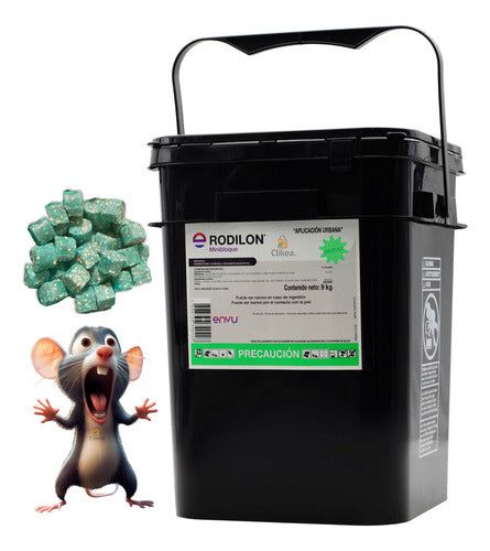 2 X Rodilon Minibloque Envu Cubeta De 9 Kg Urbana