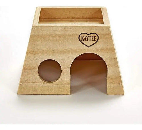 Refugio Para Hamster De Madera Woodland Get- Away Kaytee