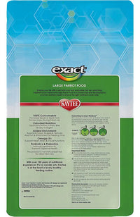 Alimento Guacamayas Kaytee Exact Rainbow Croquetas Nutrición 1.8 Kg